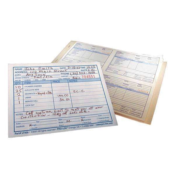 ProLok: Service Call Dispatch Book